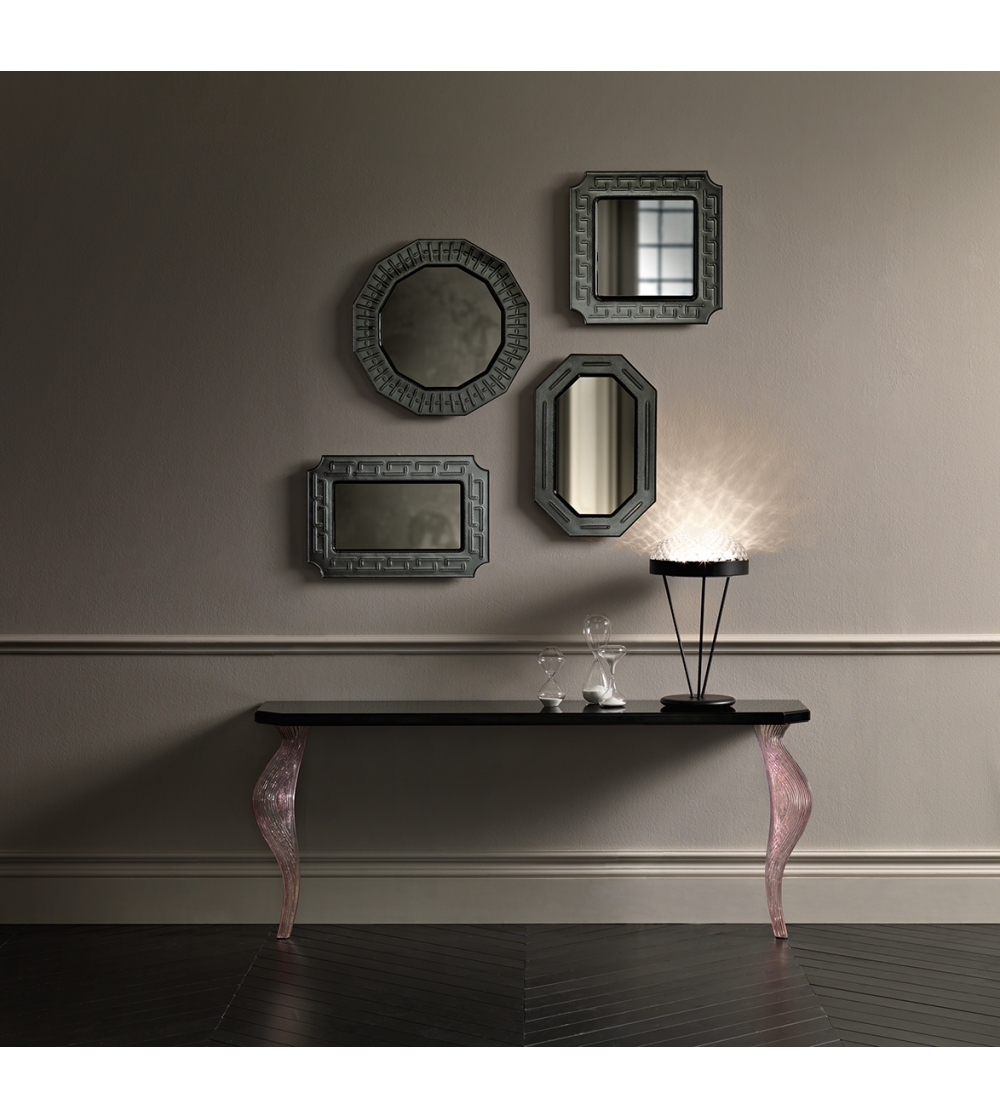 New Baroque - Veblén By Fiam Italia Rectangular Mirror