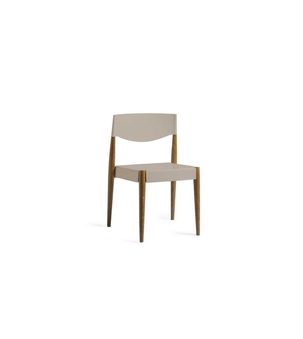 ALMA DESIGN set da 4 sedie con braccioli AMY (Sabbia