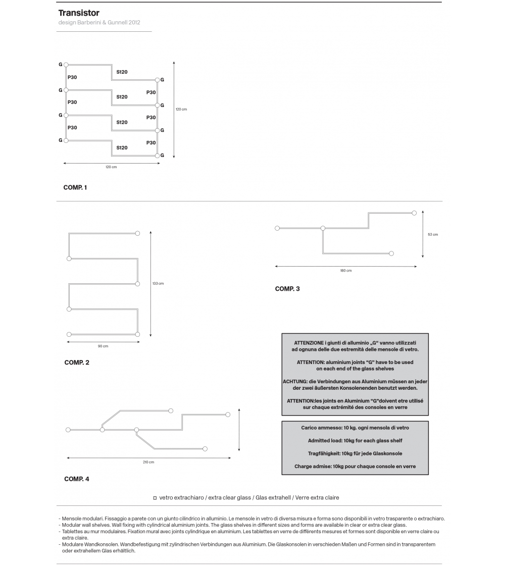 Transistor Tonelli Design Shelf