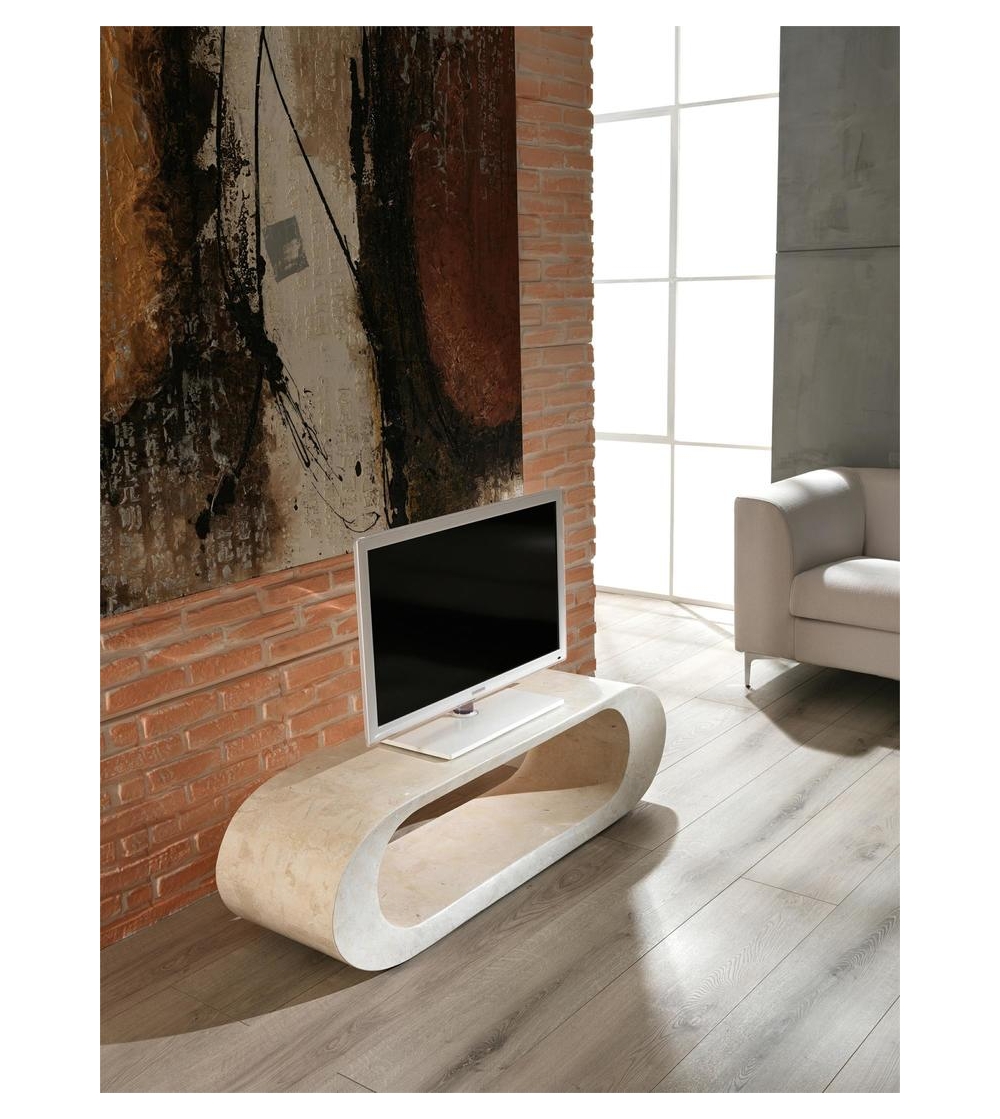 fossil stone tv unit