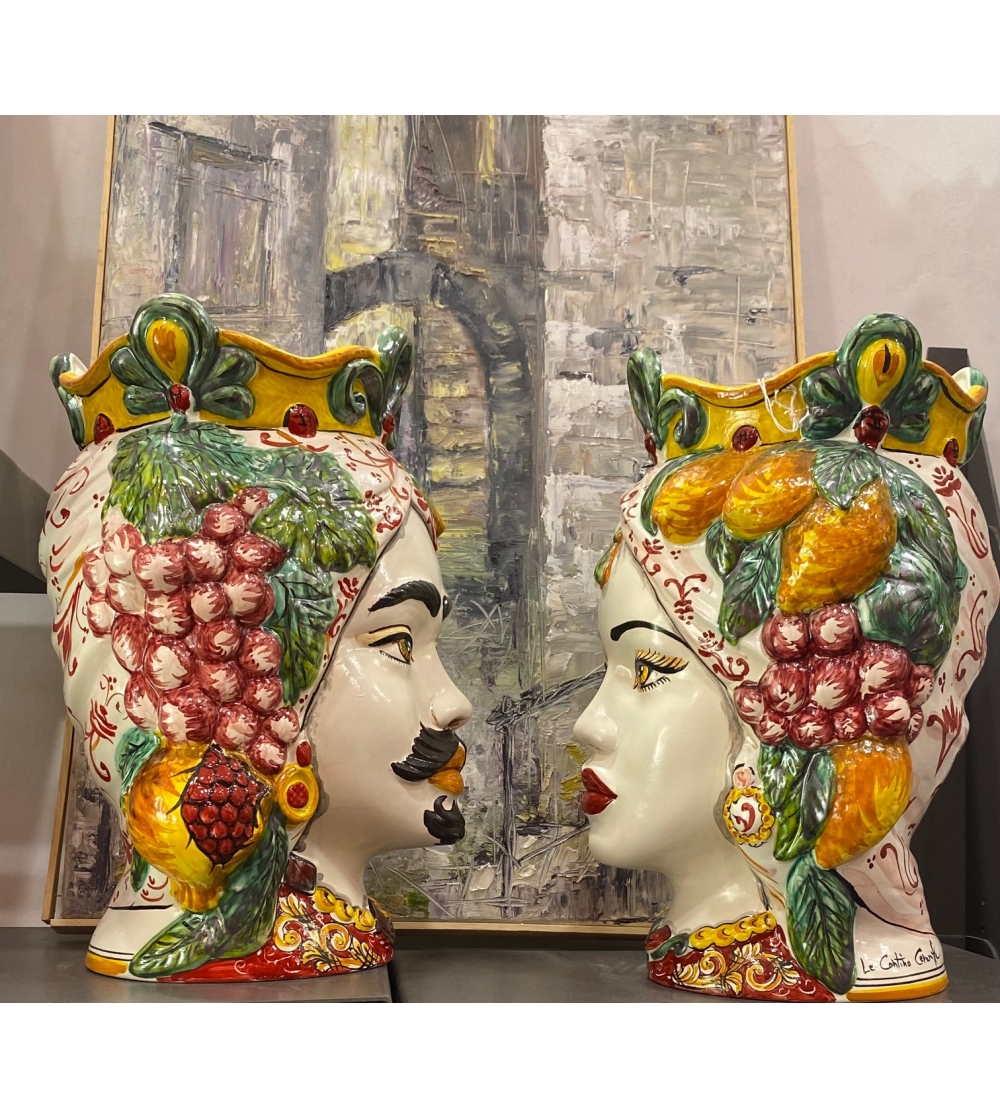 Testa Di Moro Sicilian Artistic Ceramics - Vinciguerra Shop