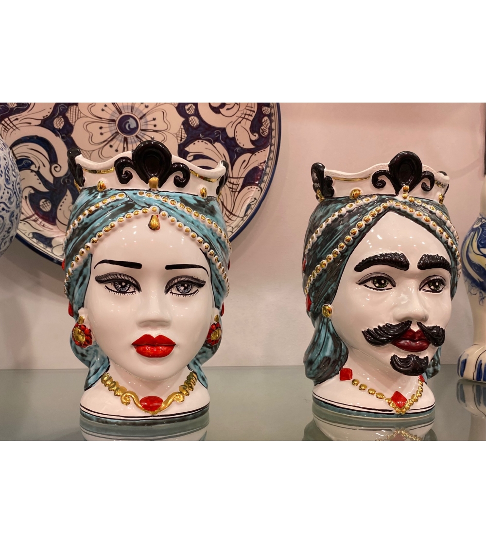 Testa Di Moro Gioiello Ceramiche Artistiche Siciliane - Vinciguerra Shop