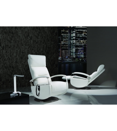 Poltrona girevole ADRIAN by SPAZIO RELAX Spazio Relax Rivestimenti