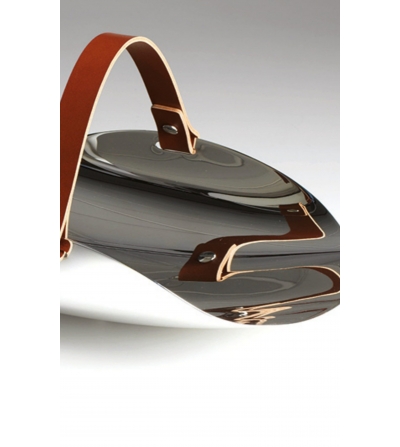 Rectangular metal tray Pliè - Giacopini Design