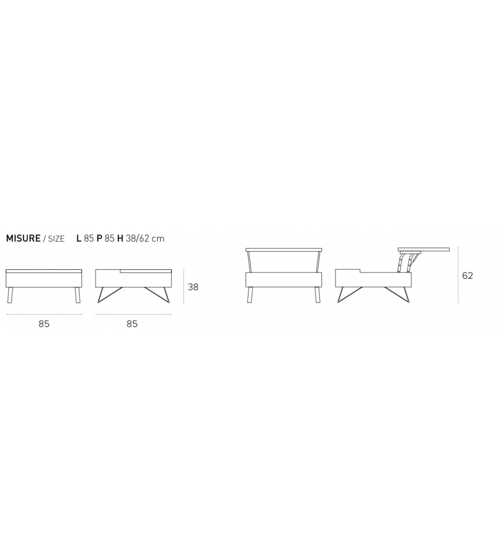 Table Basse Up - Target Point