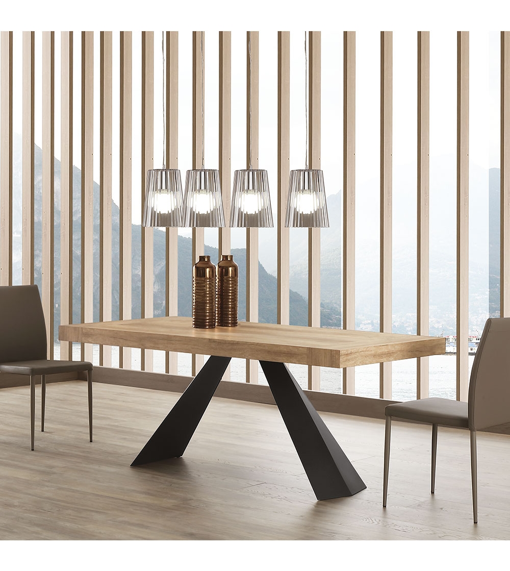 Table Console Extensible - Design Made in Italy - Viadurini