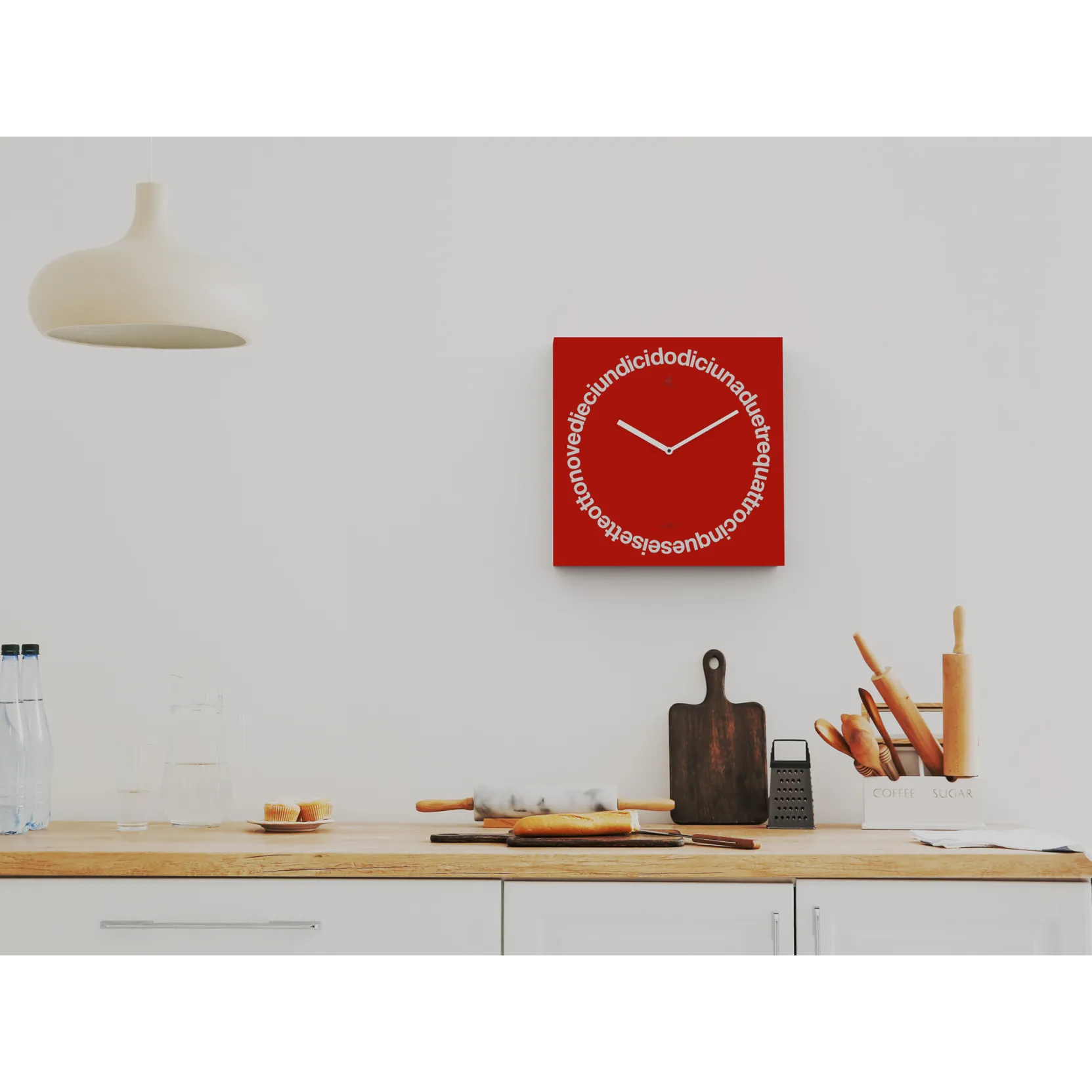 Nido orologio da parete moderno ufficio soggiorno cucina