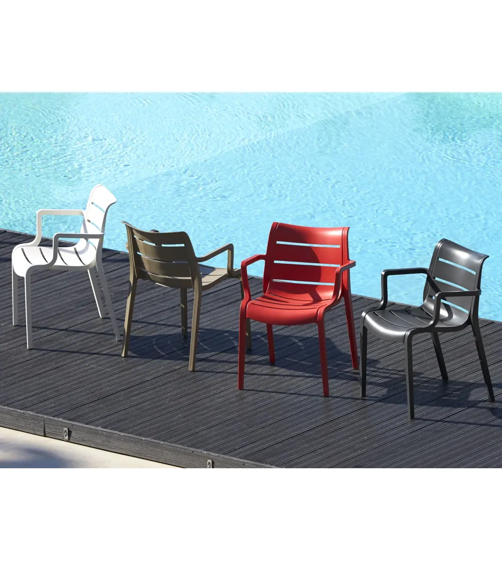 Lot 4 Chaises Cokka - SCAB