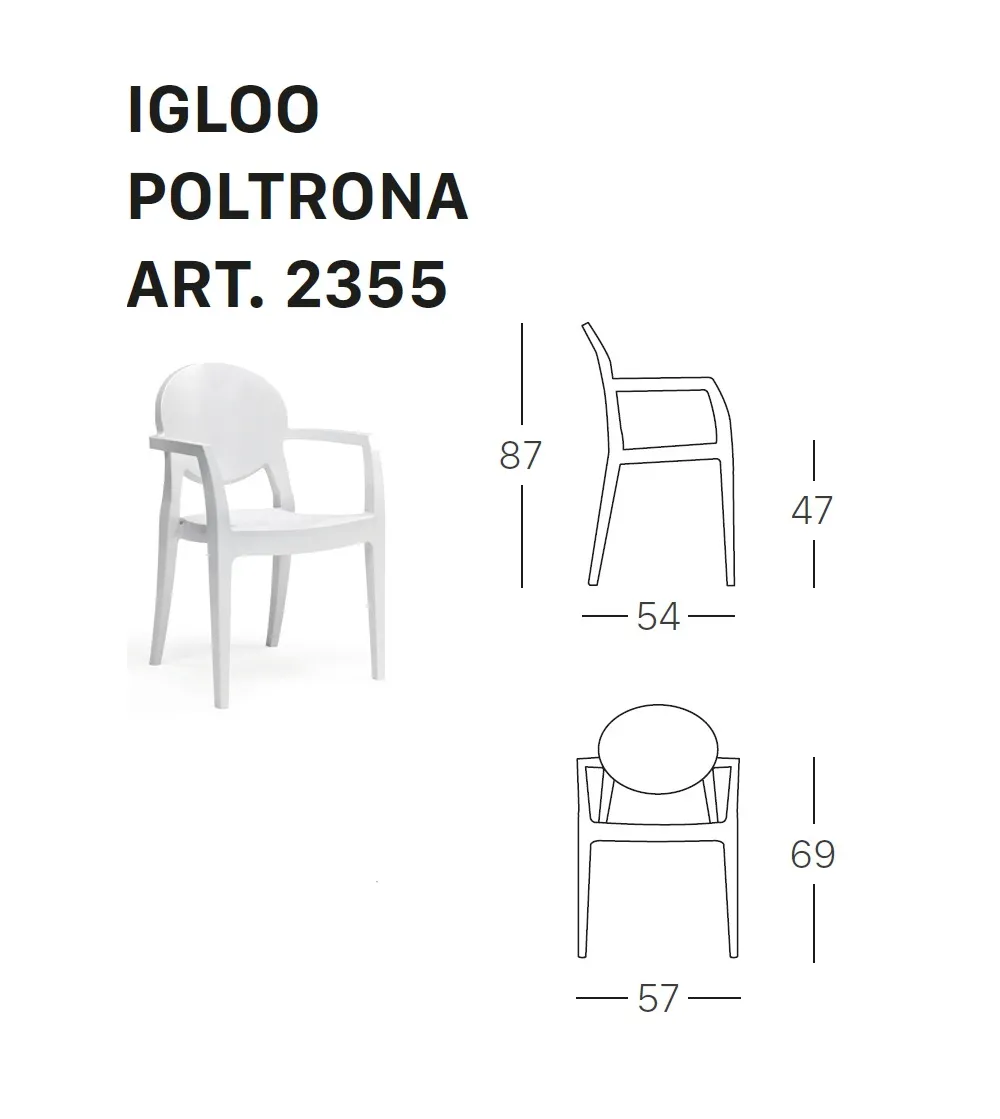 Plust - Set 2 Chloé Chairs