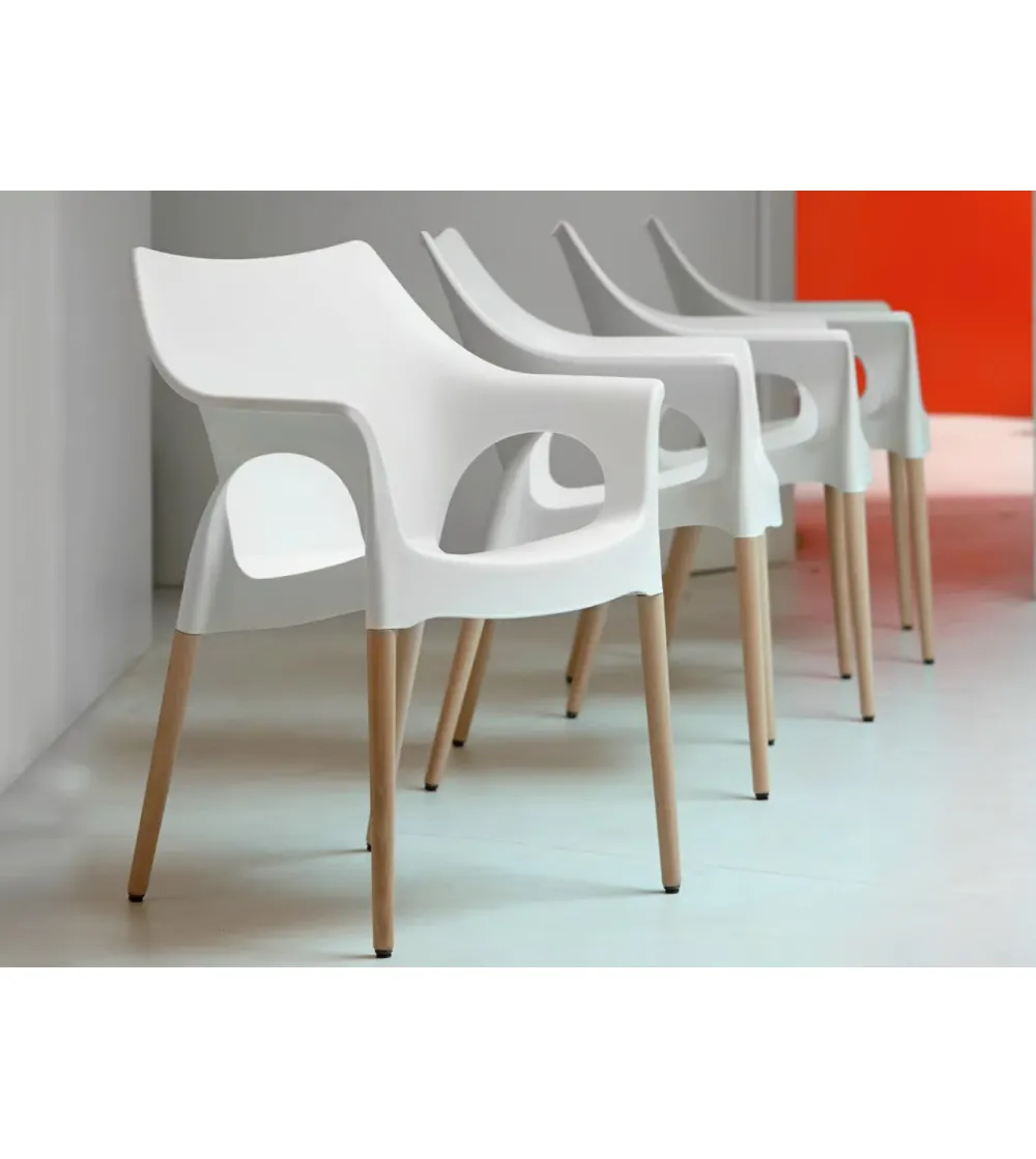 Lot 4 Chaises Cokka - SCAB