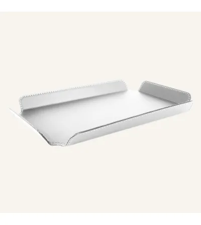 Rectangular metal tray Pliè - Giacopini Design