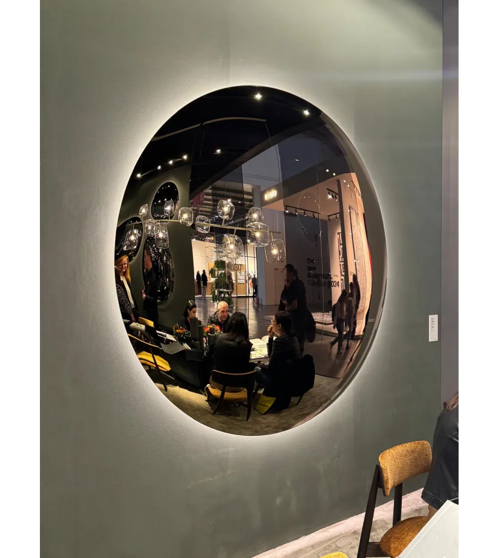 Tonelli Design - Iris Round Wall Mirror