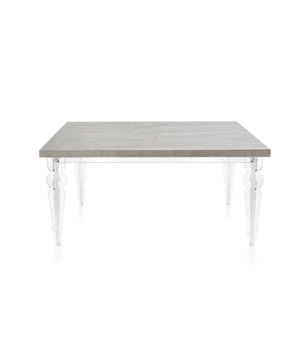 Maulabile Habitat Grey Atrium Table - Iplex