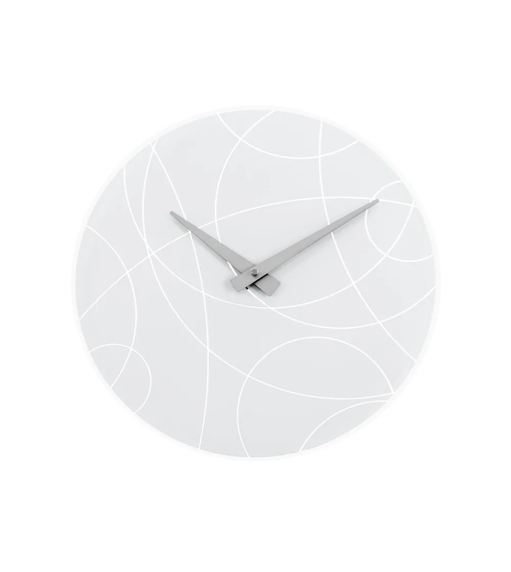 Drian White Wall Clock - Iplex