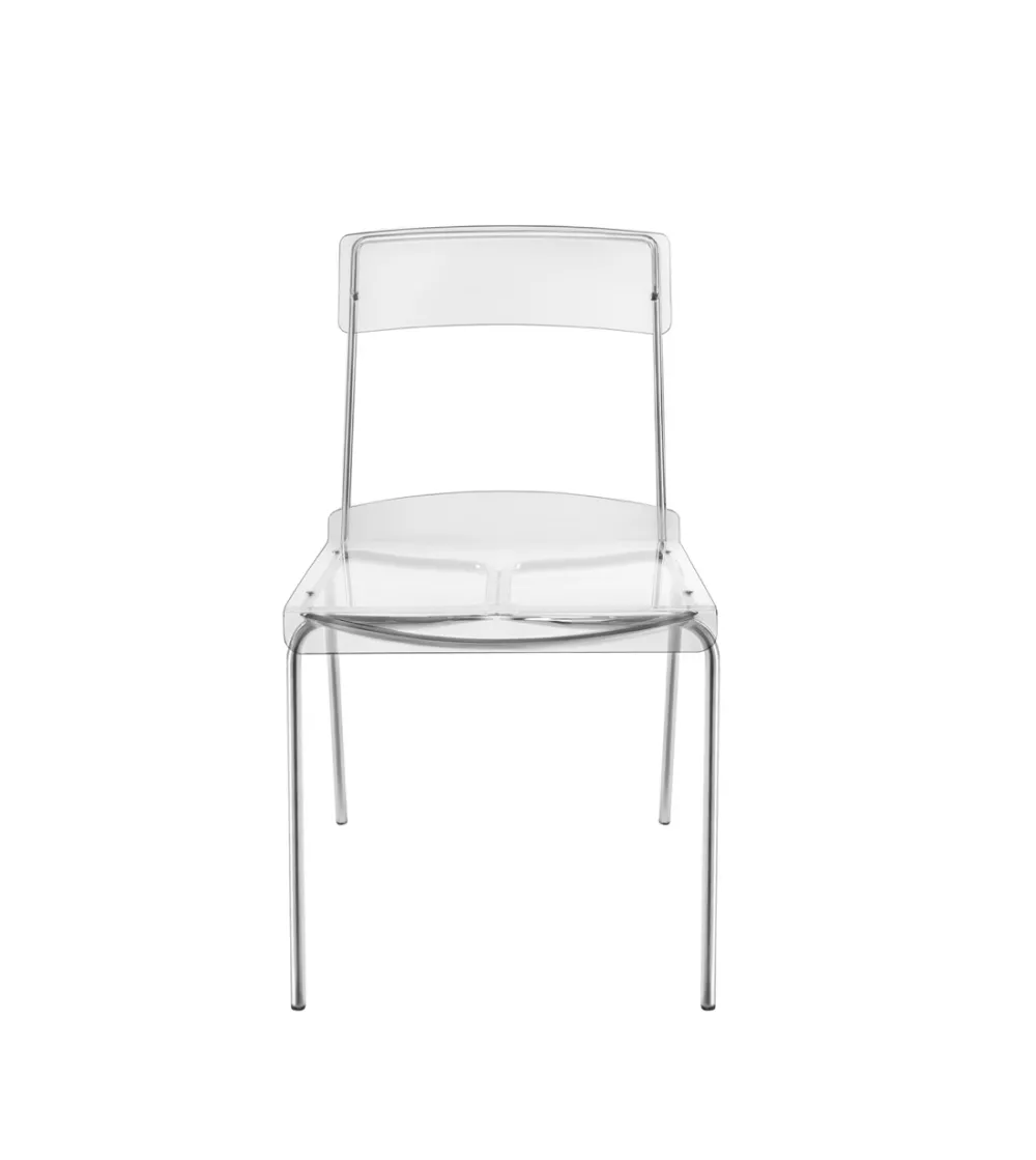 Set 2 Numana Clear Chairs - Iplex