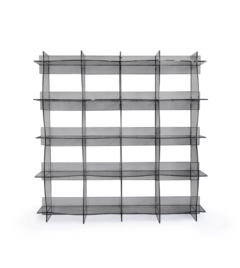 Pan Smoke Bookcase - Iplex