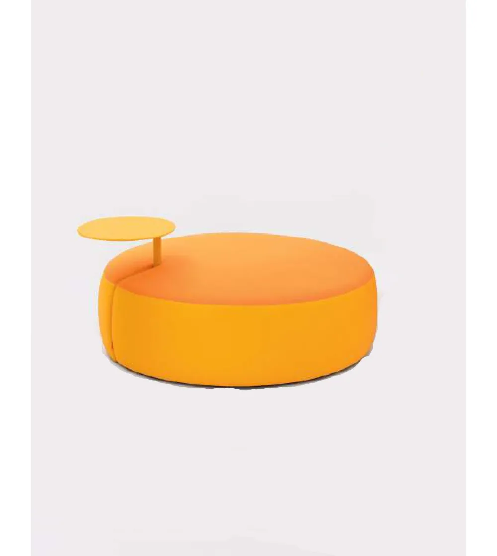 Viganò Office - Tommy Big Pouf with Coffee Table