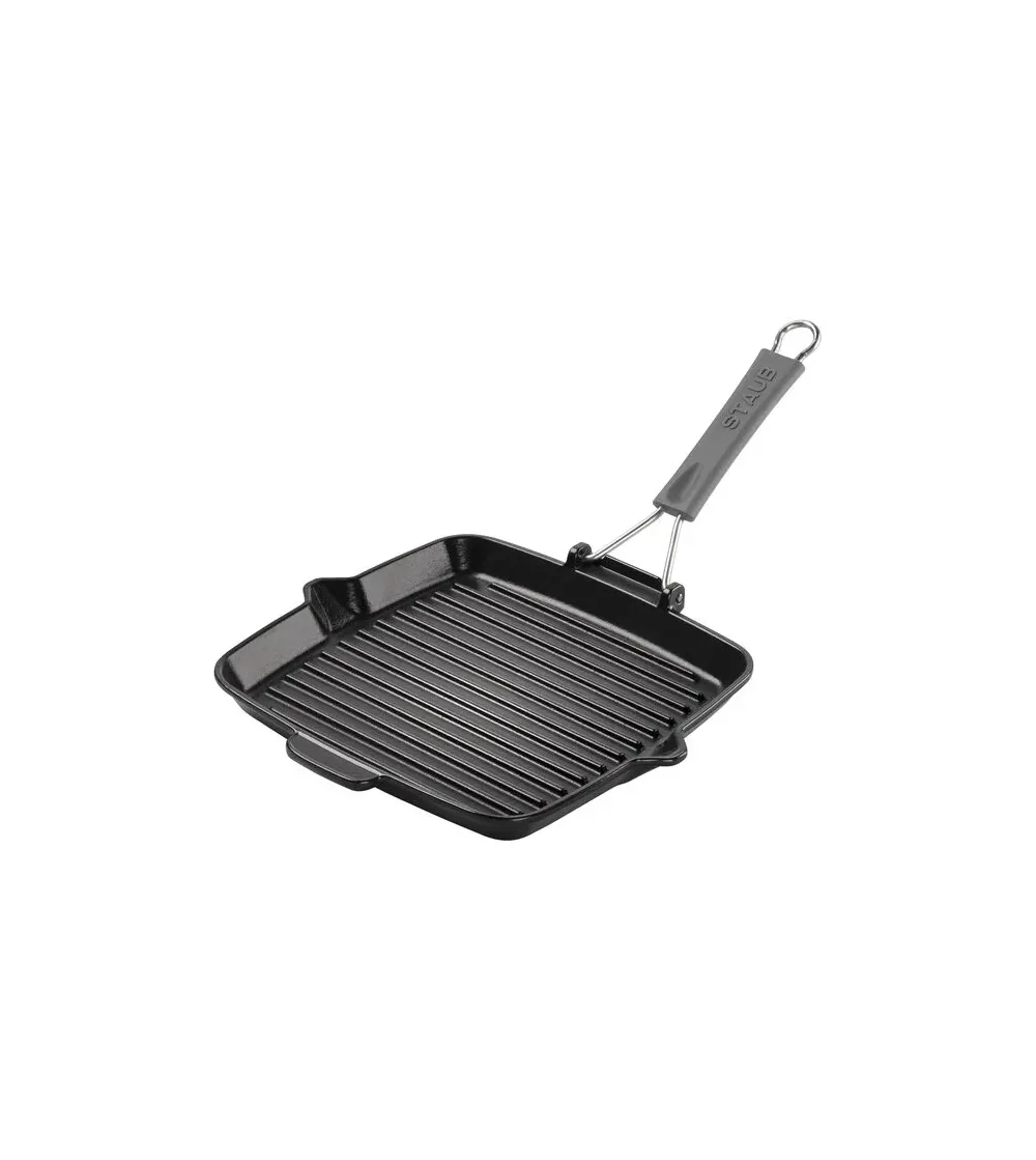 Square Grill Pan With Spouts - Staub