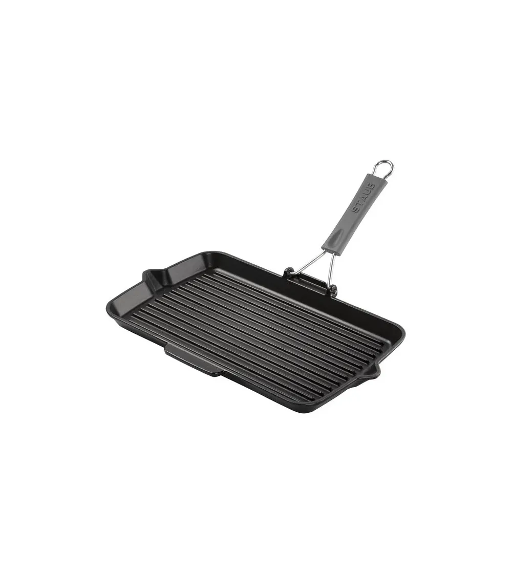 Rectangular Grill Pan With Spouts - Staub