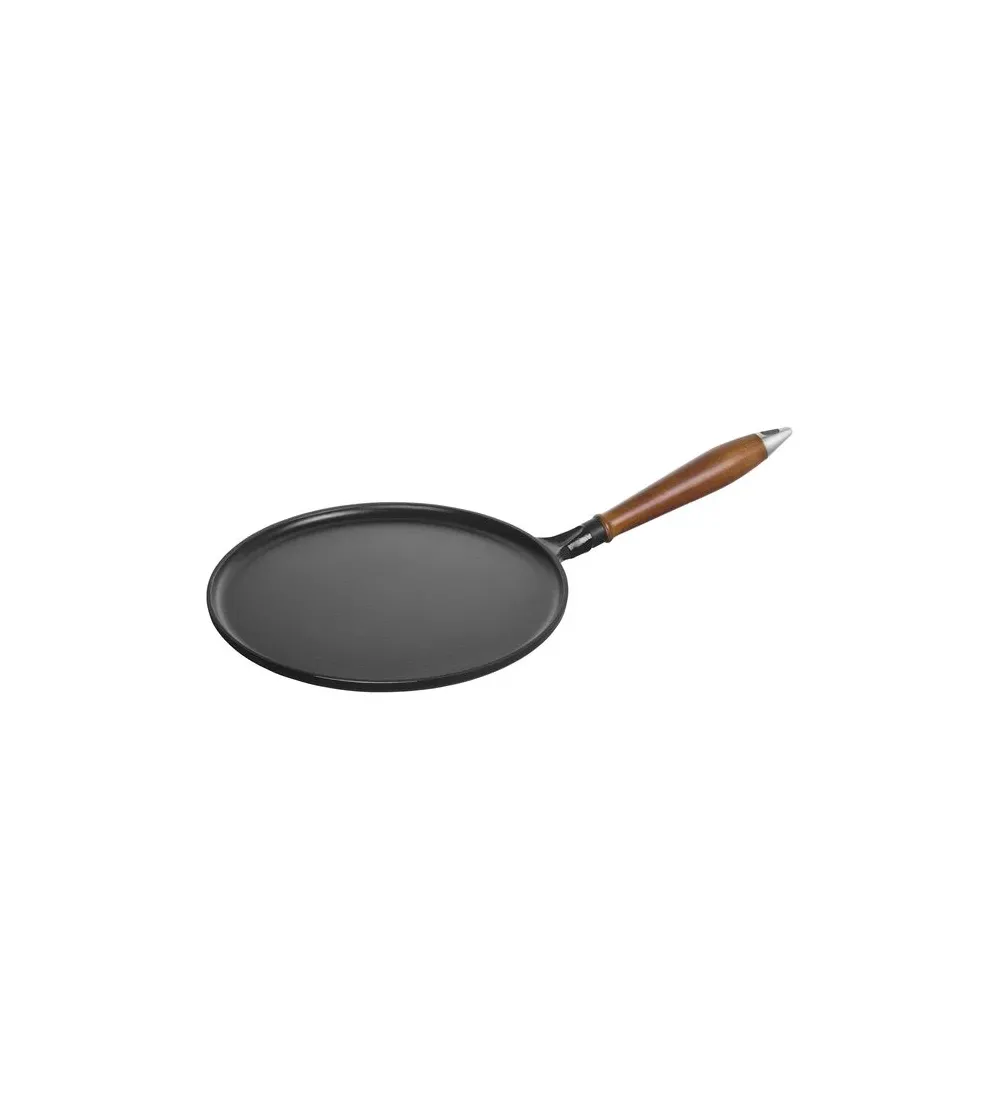 Round Crepe Maker With Wooden Handle - Staub