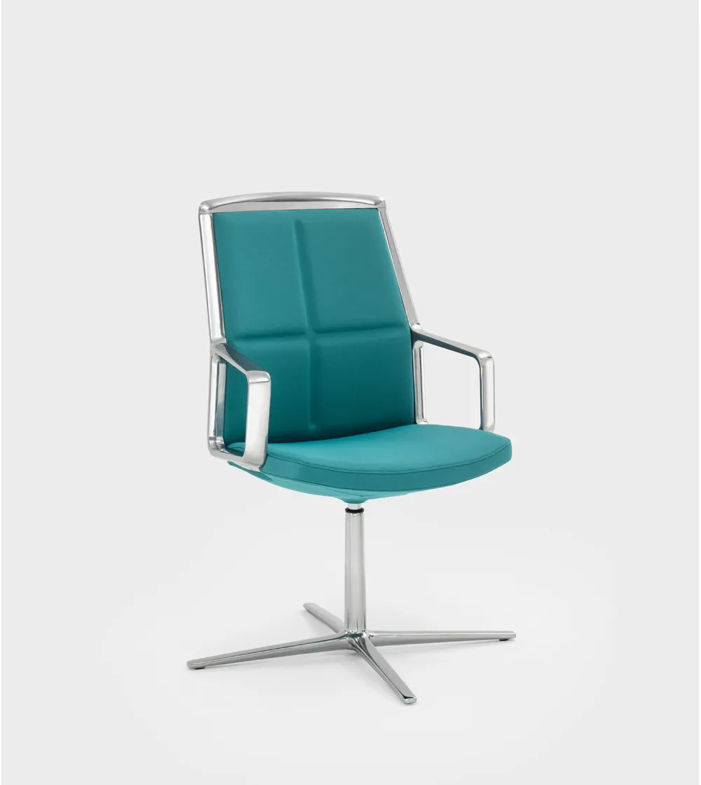 Viganò Office - Adele Armchair with Flat Base