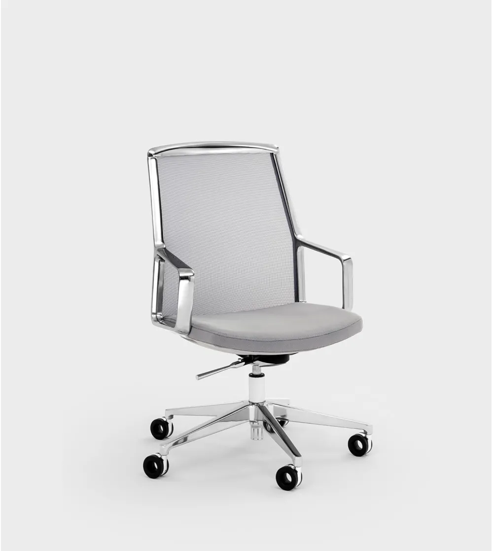 Viganò Office - Adele Manager Armchair with Mesh Backrest