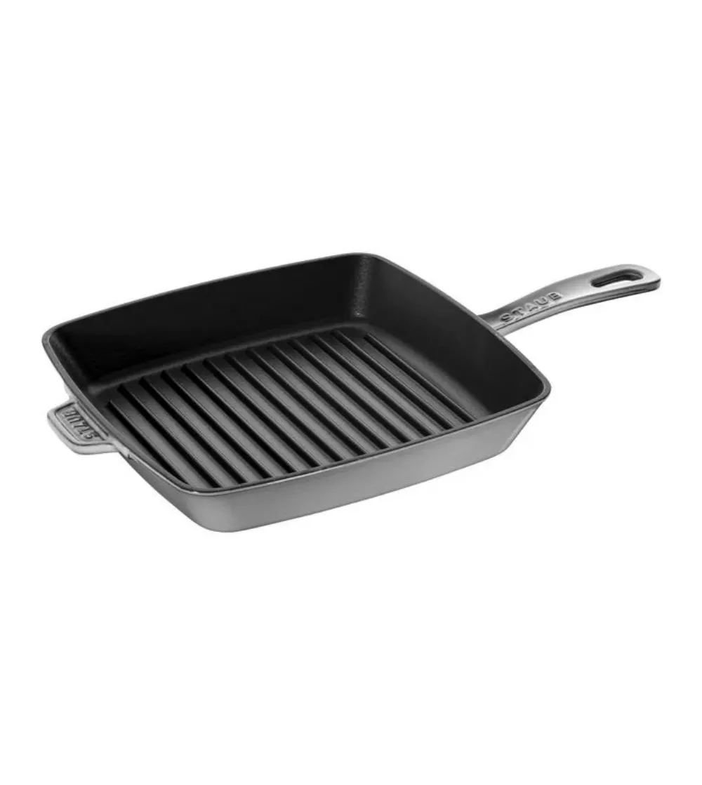 Grill Quadrato Con Manico - Staub