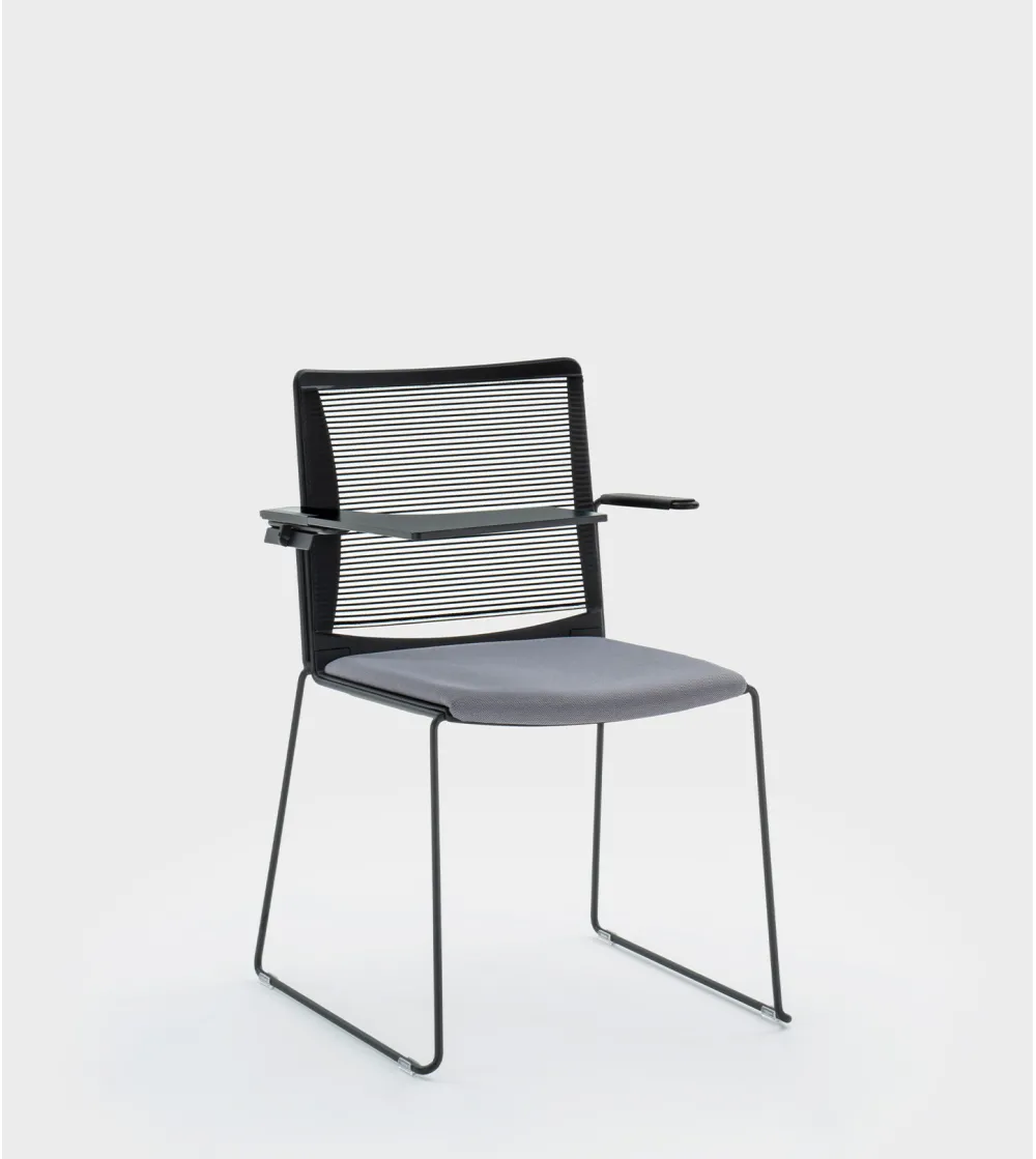 Viganò Office - Winner Visitor Chair with Writing Table