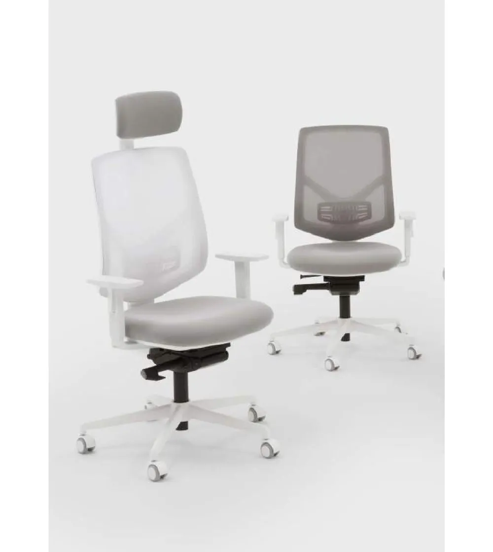Viganò Office - Celo Executive Armchair with Mesh Backrest
