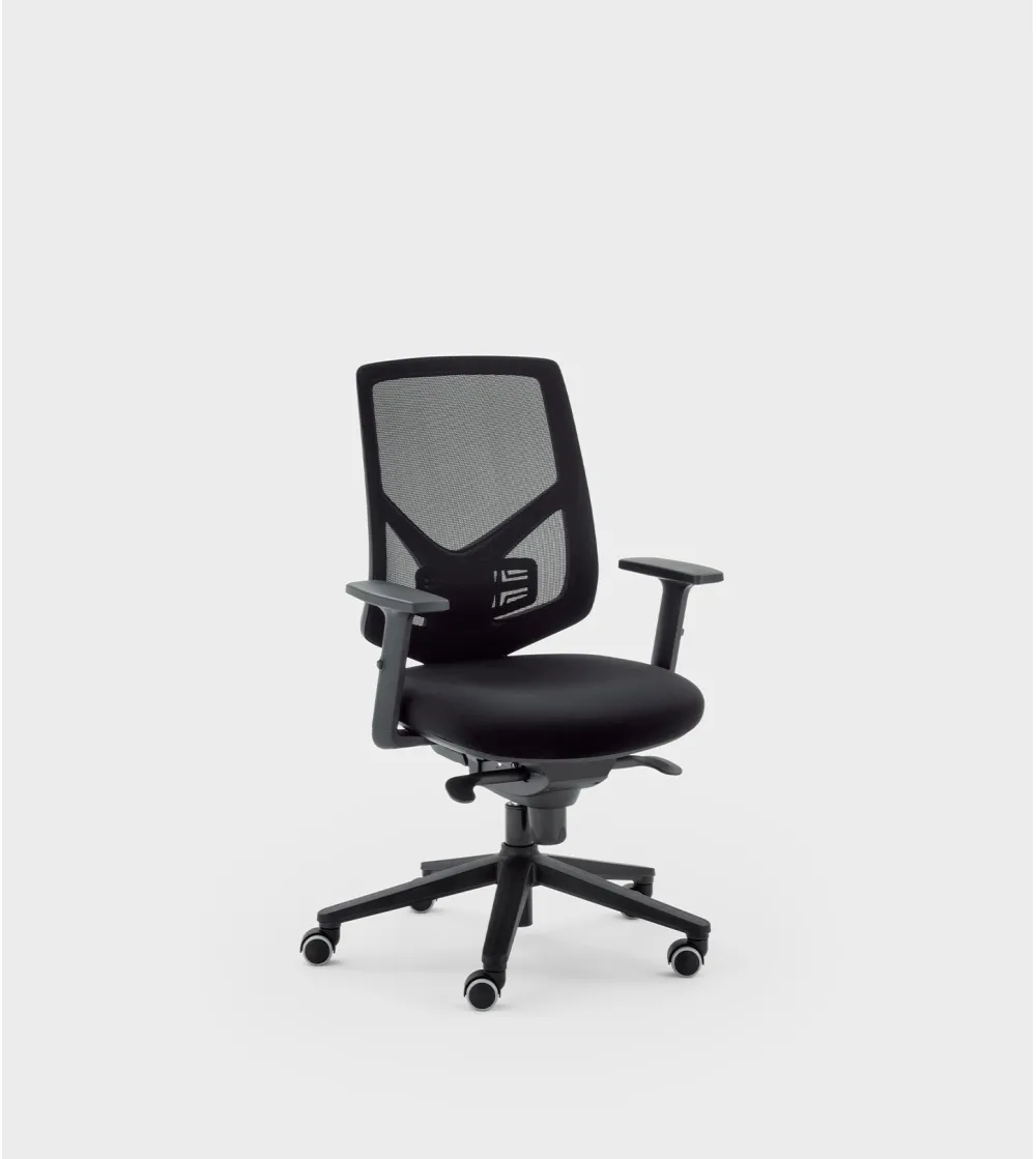 Viganò Office - Celo Manager Armchair with Mesh Backrest