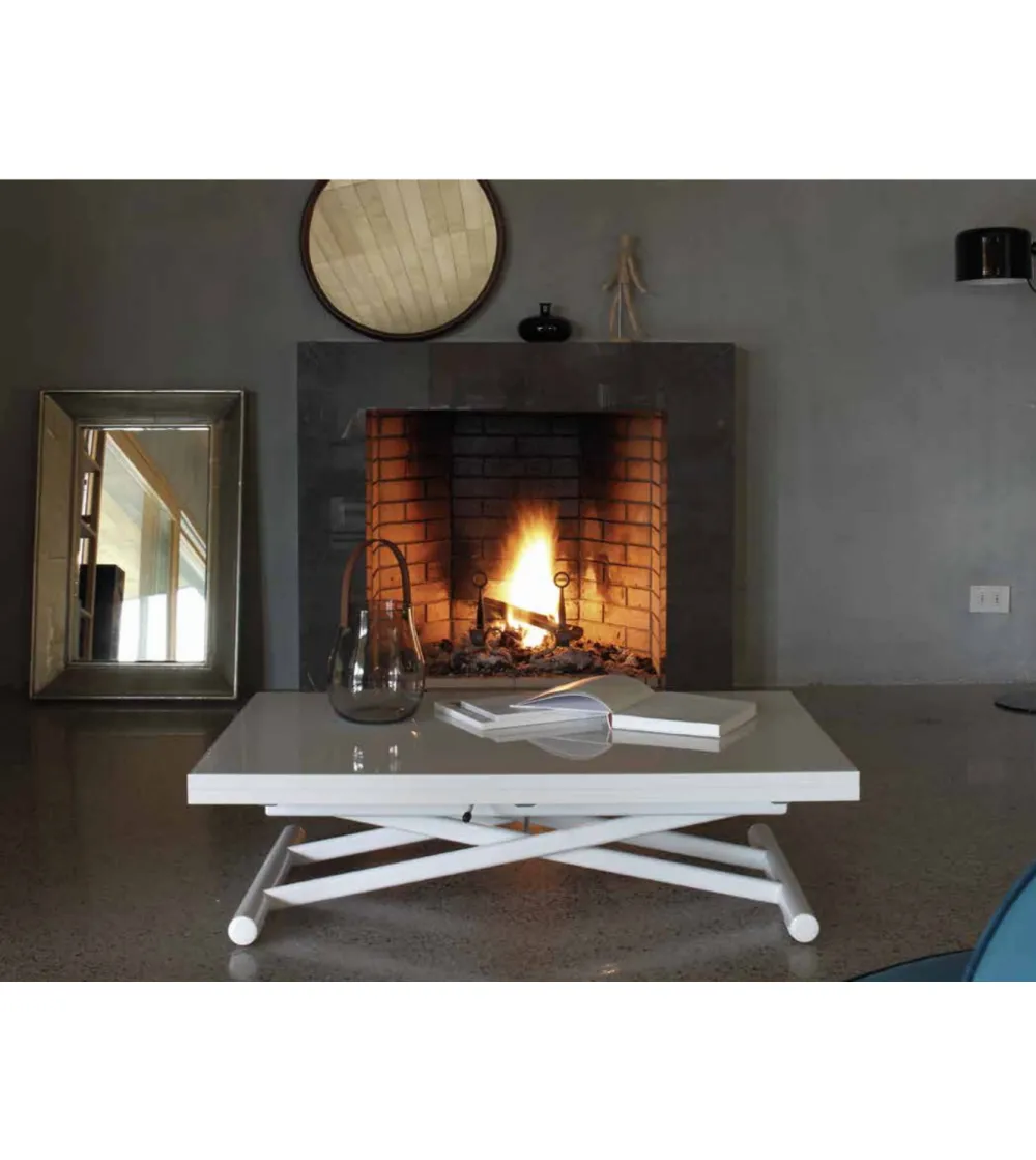 La Seggiola - Lift Kristal Transformable Coffee Table