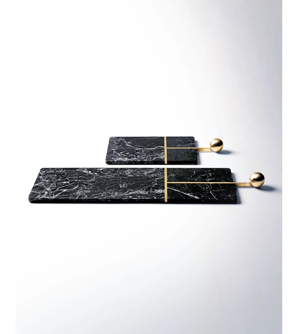 Segni Black Rectangular Cutting Board - Mesa Design