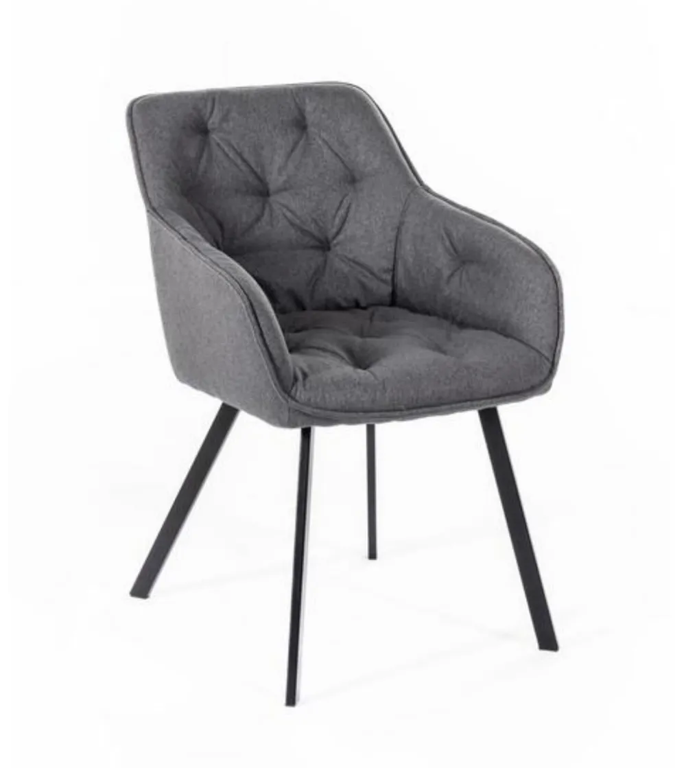 Chair With Armrests Elsa OM/441/GS - Stones