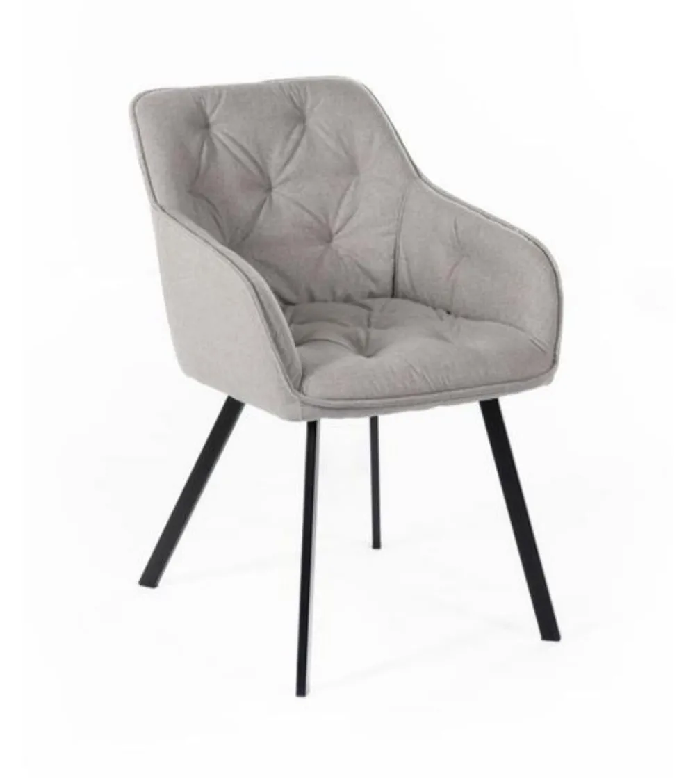 Stones - Chair With Armrests Elsa OM/441/GC - Stones