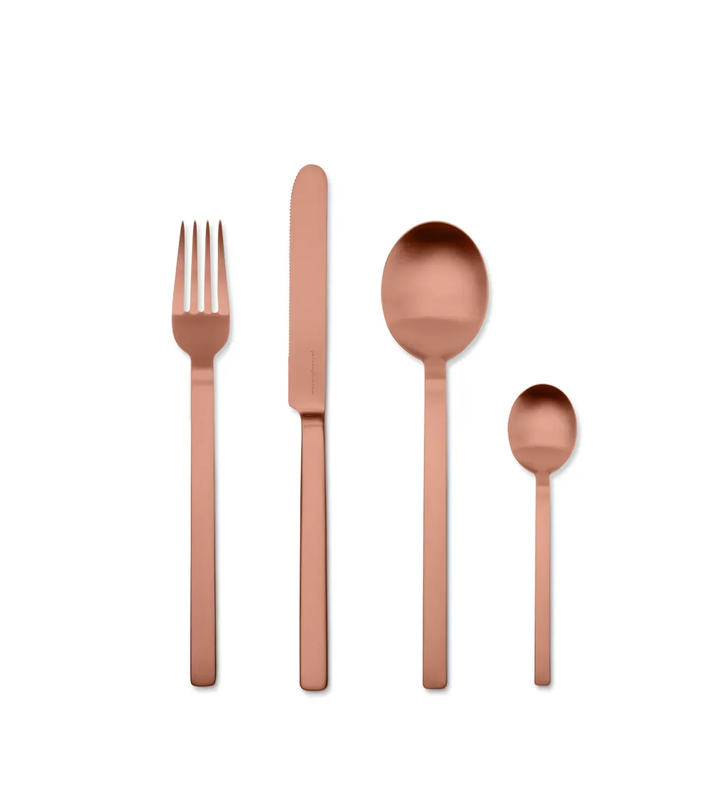 Mepra - Stile Ice Bronze by Pininfarina 24 Piece Cutlery Set