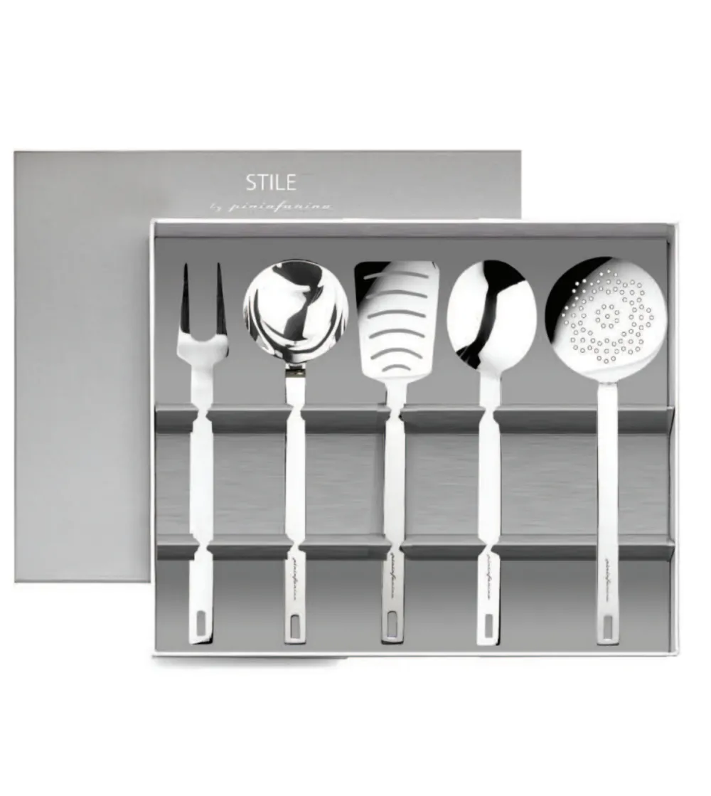 Set da Cucina 5 Pezzi Stile by Pininfarina - Mepra