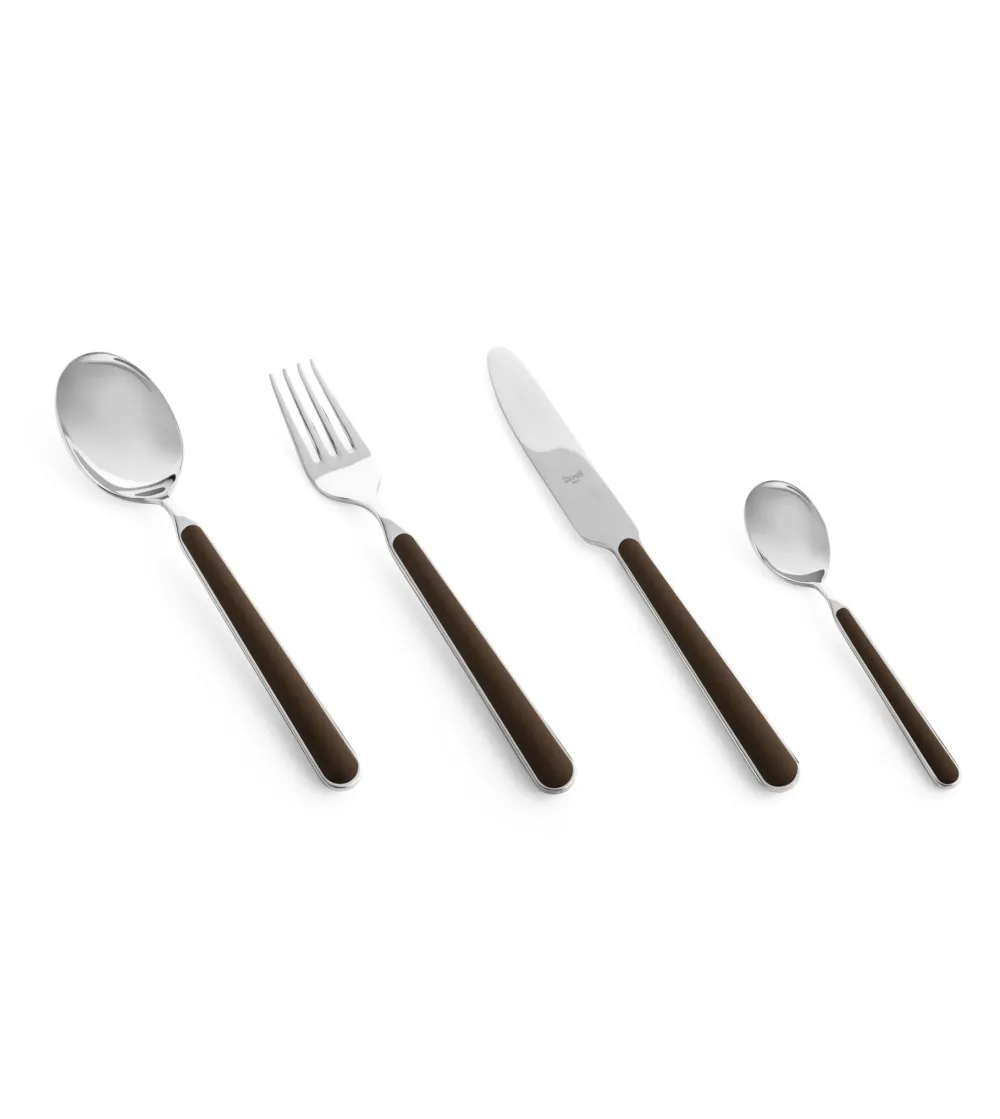 Mepra - Fantasia 24 Piece Tobacco Cutlery Set