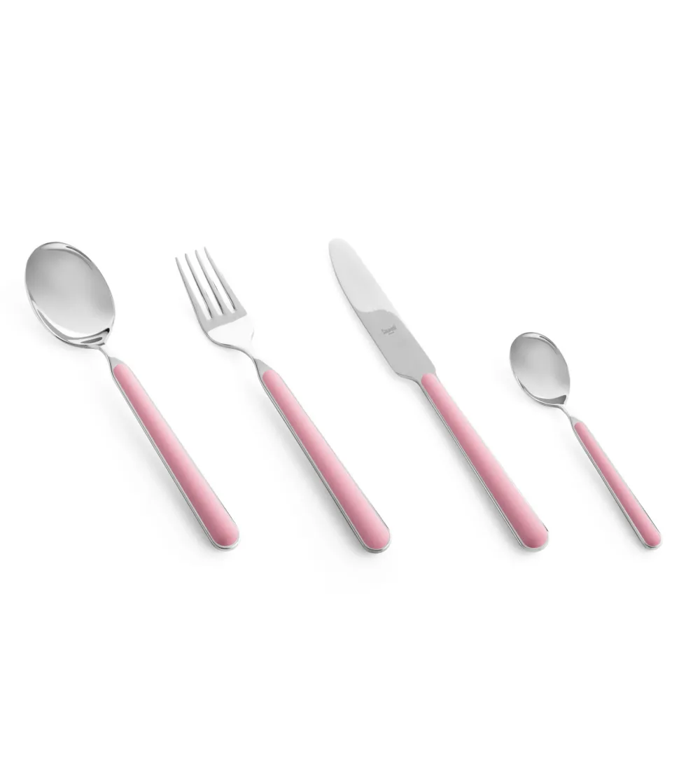 Mepra - Fantasia Pale Pink 24 Piece Cutlery Set