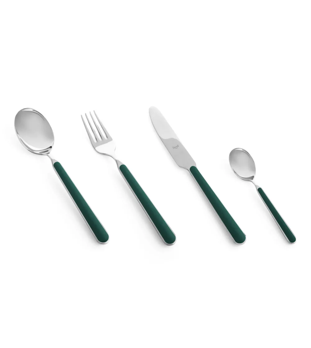 Mepra - Fantasia Green 24 Piece Cutlery Set