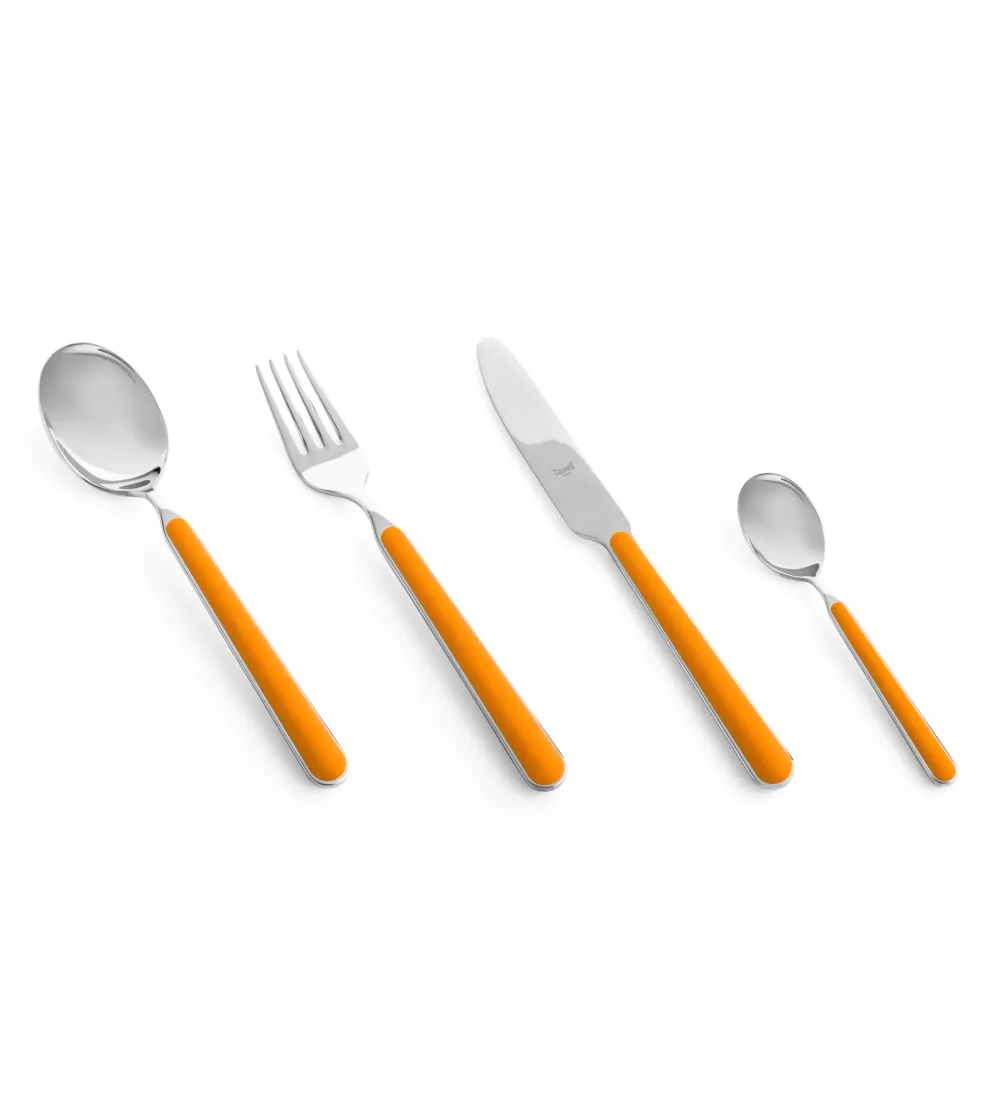 Mepra - Fantasia Orange 24 Piece Cutlery Set