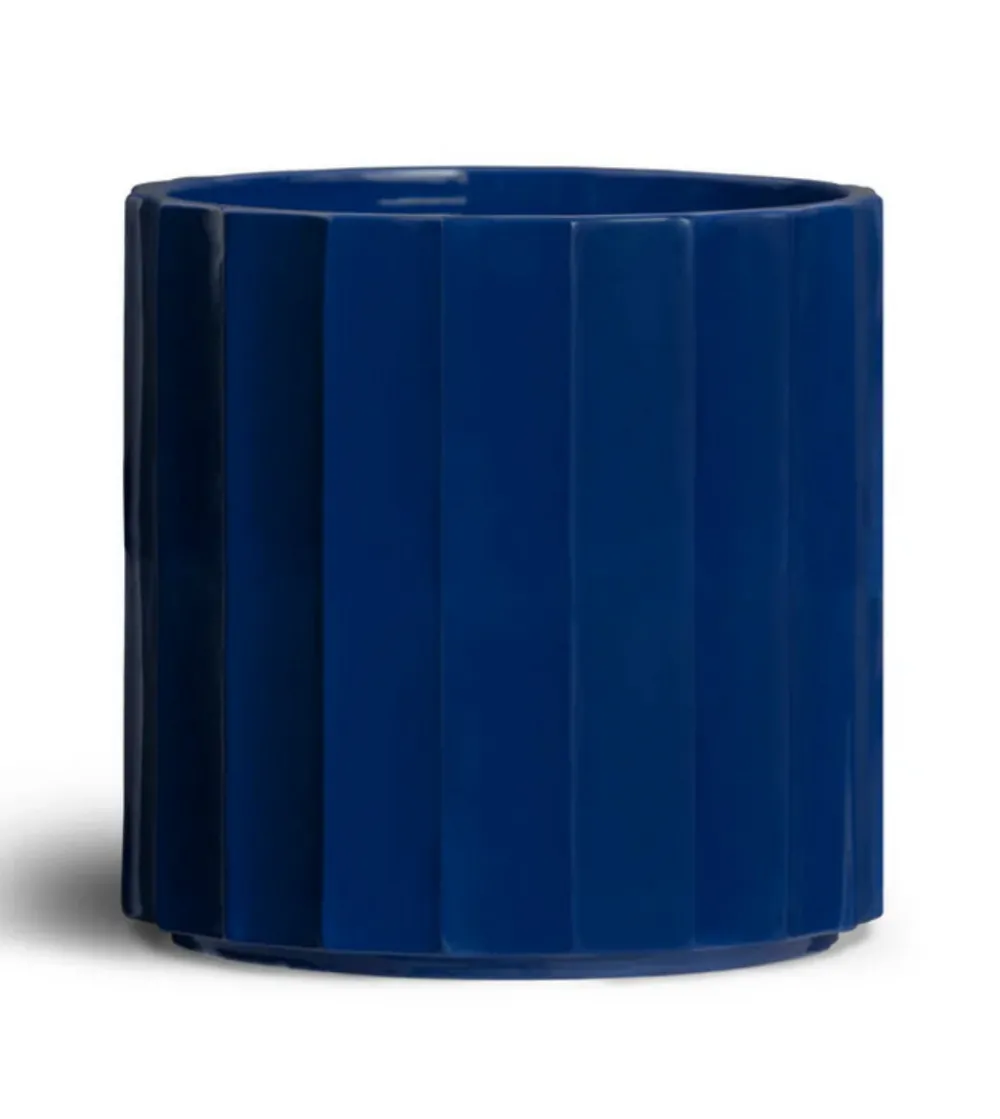 Bitossi Ceramiche - OBJ00011 Medium Blue Column Vase