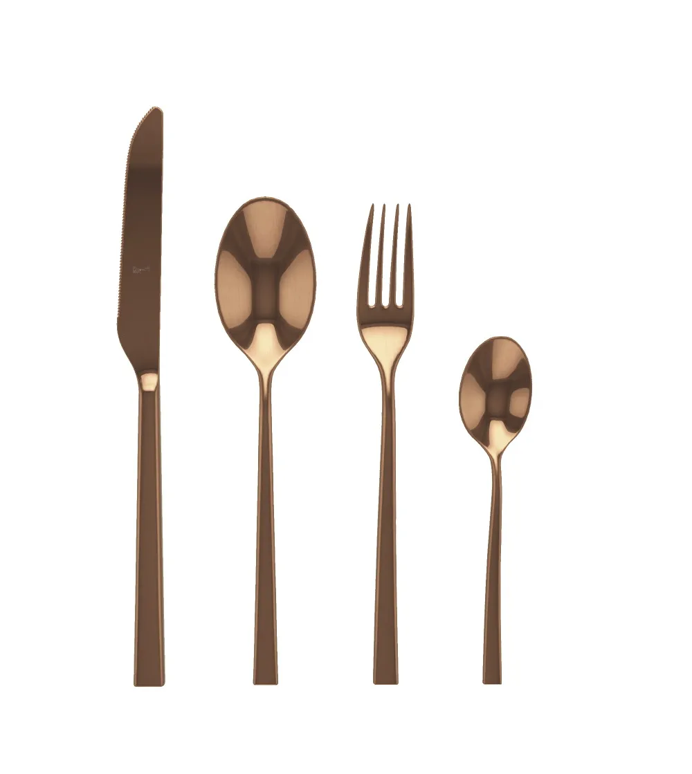 Mepra - Atena Ice Bronze 24 Piece Cutlery Set