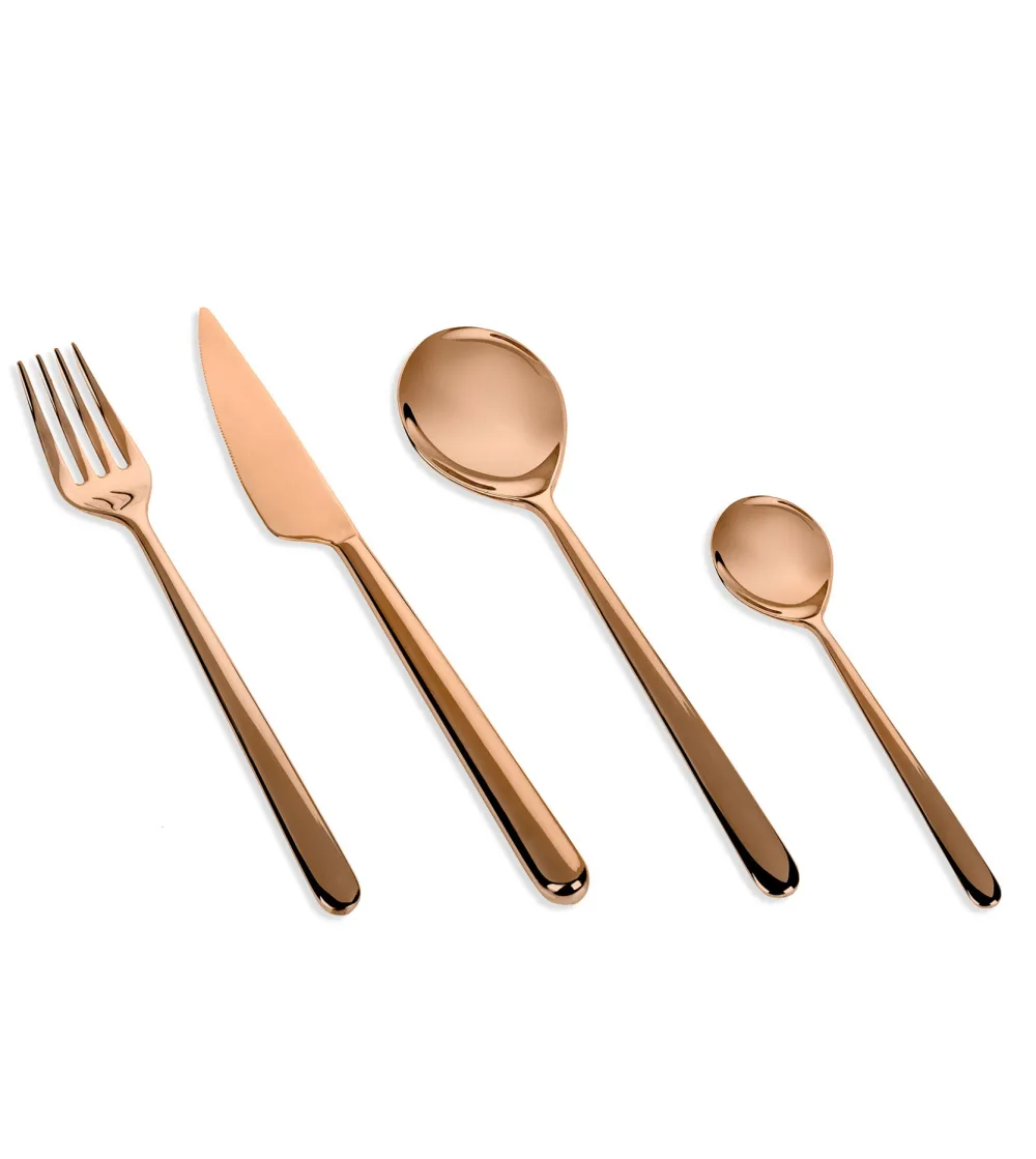 Mepra - Linea Bronze 24 Piece Cutlery Set