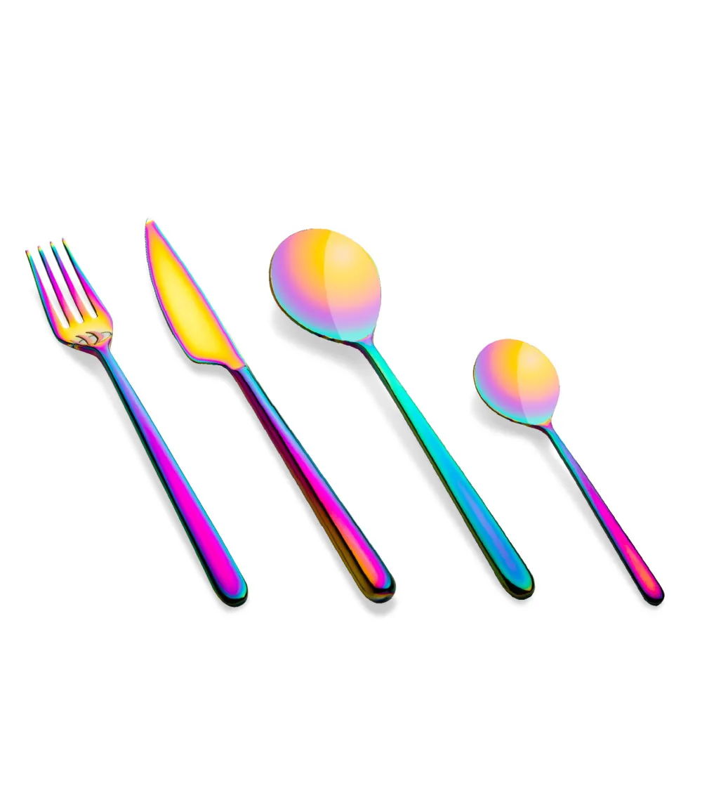 Mepra - Linea Rainbow 24 Piece Cutlery Set