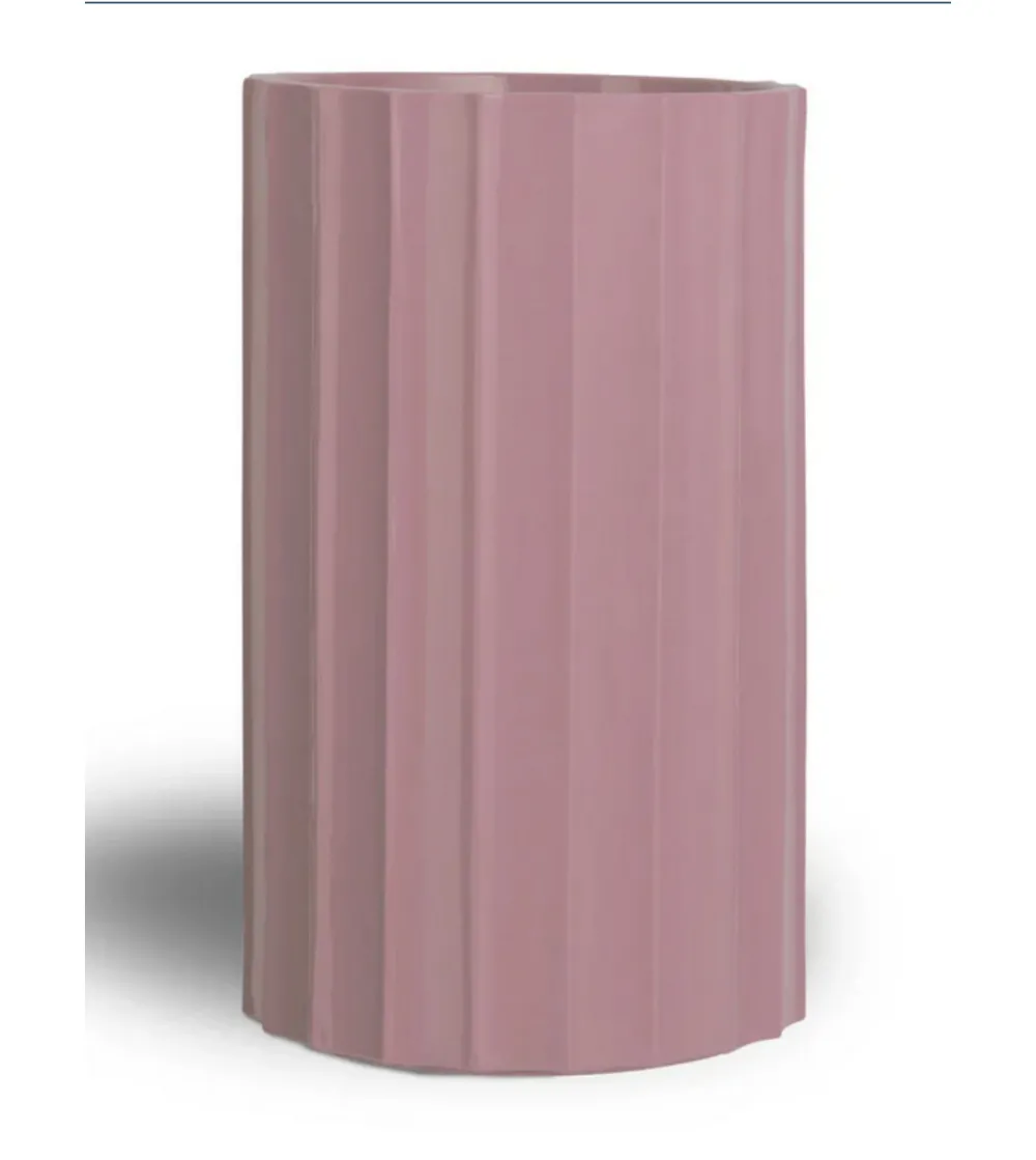 Bitossi Ceramiche - OBJ00004 Big Lilac Column Vase Torsi Collection