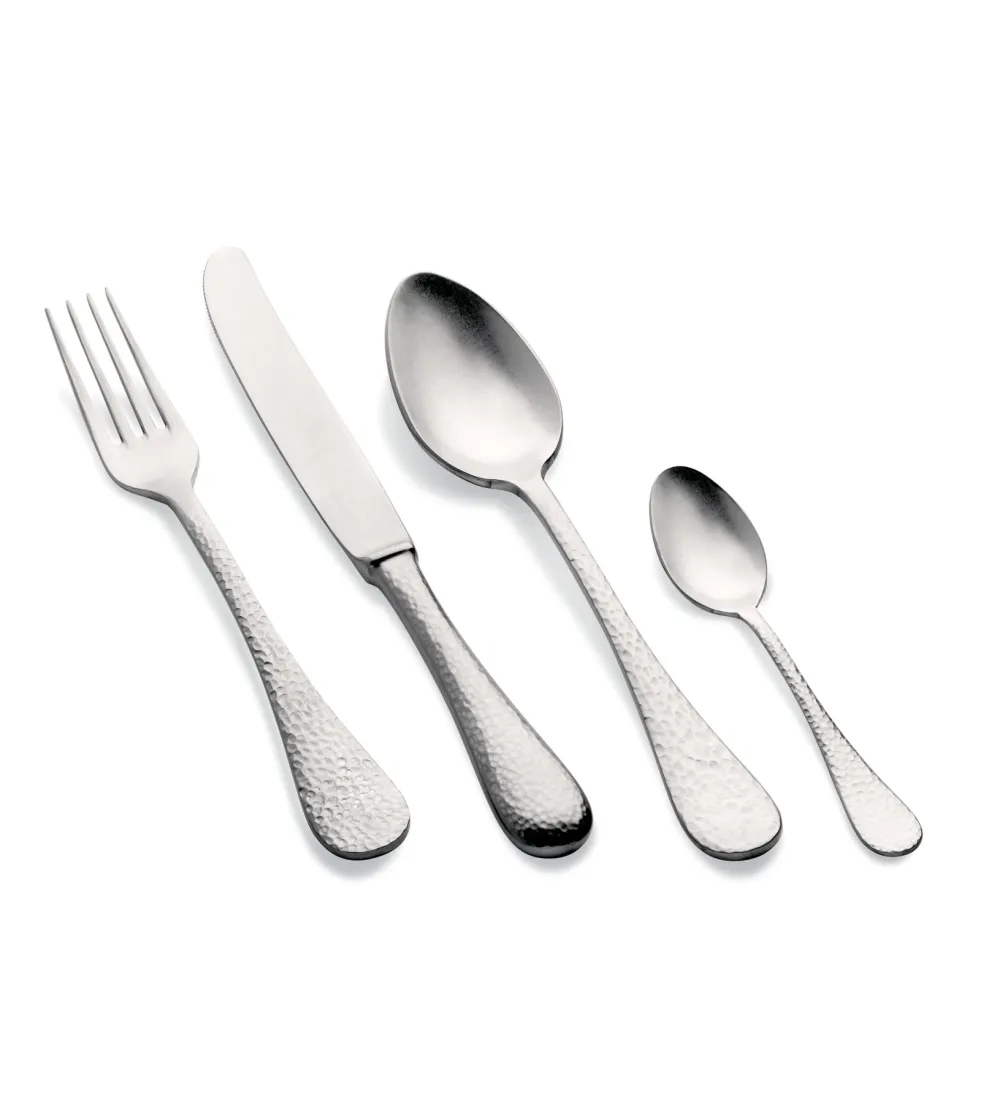 Mepra - Epoque Pewter 24 Piece Cutlery Set