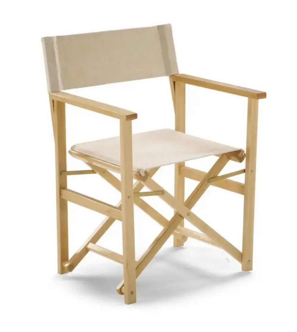 La Sedia Srl - Set Of 2 Folding Director Chairs D11