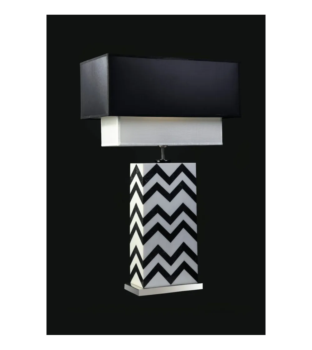 Lampe de Table Zig Zag - Laudarte