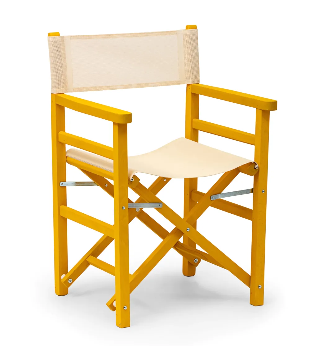 La Sedia - Set of 2 Folding Director Chairs PCR