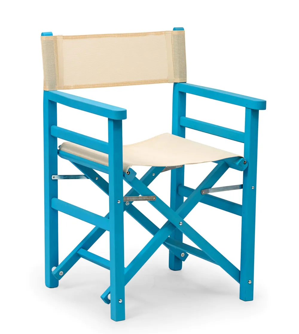 La Sedia - Set of 2 Folding Director Chairs PCR